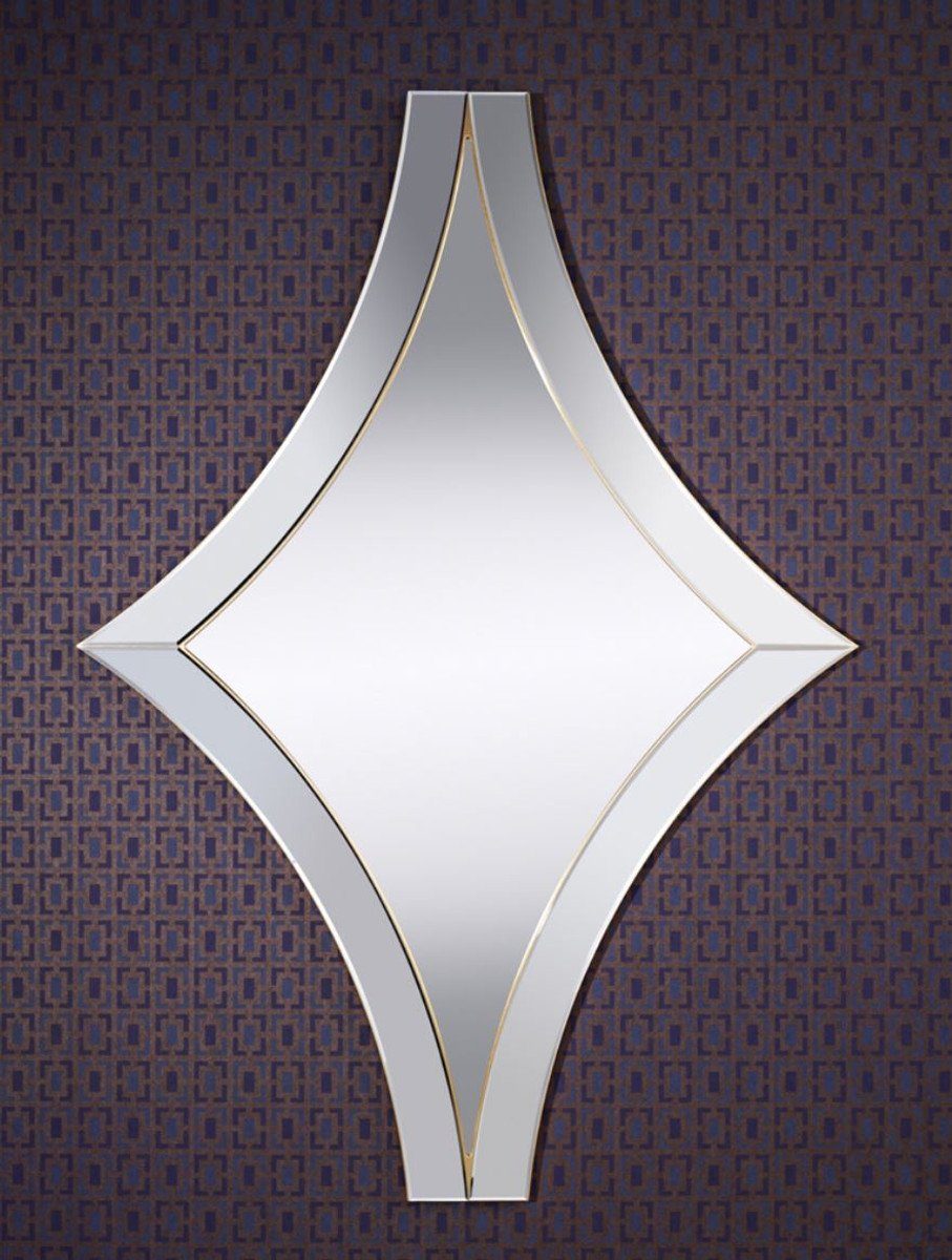 - / 151 Padrino Luxus x Gold Casa Qualität Luxus cm Spiegel 107 Wandspiegel H. Wandspiegel
