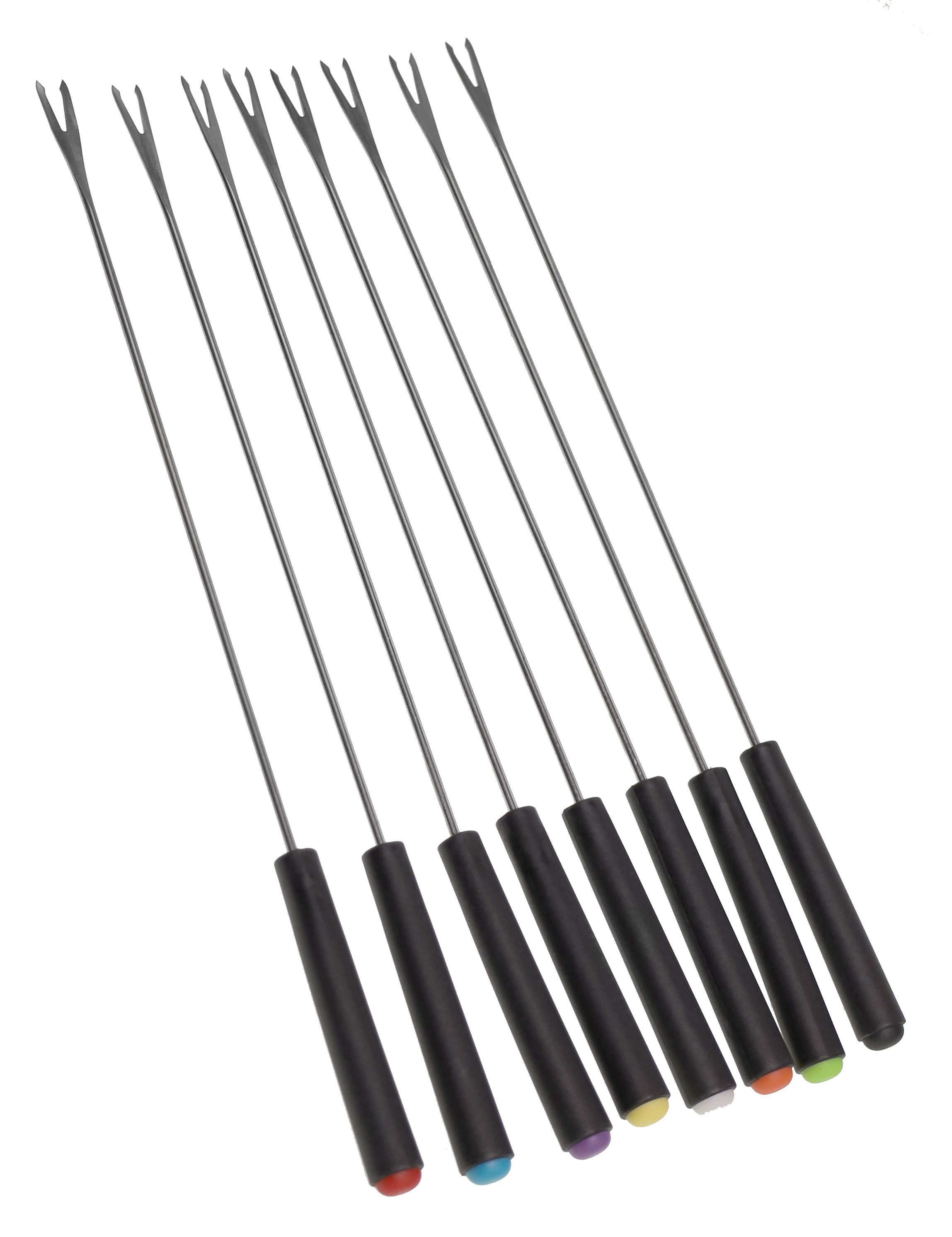 Fritel Fonduetopf Fritel 142500 Fonduegabeln 8 Stück für FF1400, FF1200 Fondue