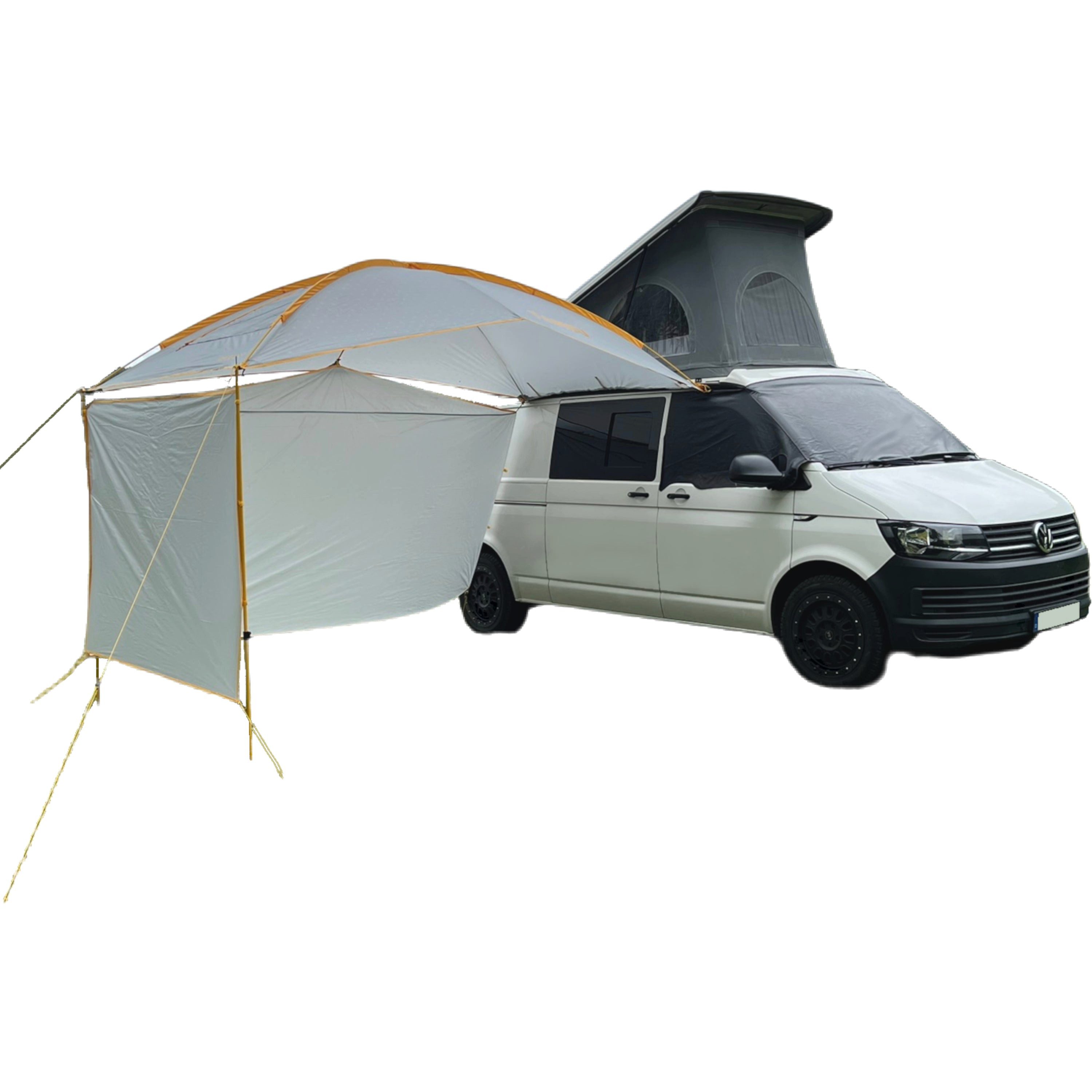 Tambu Kuppelzelt BASANT, Multifunktionales Sonnensegel für Van, SUV und Auto, Personen: 0