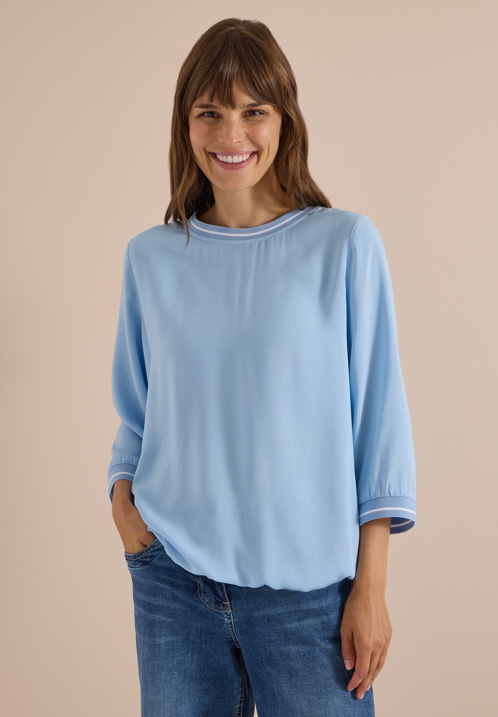 CECIL Shirtbluse aus softer Viskose