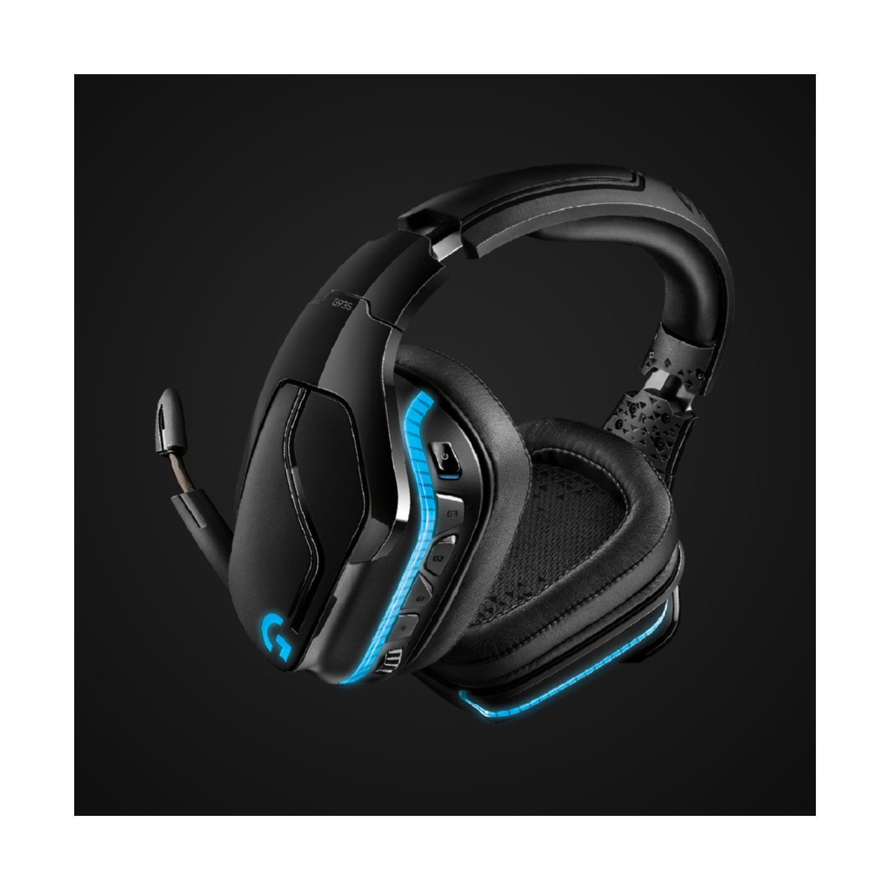 Logitech G935 Gaming Headset Kopfhörer (Freisprechfunktion, Voice Assistant, nicht vorhanden)