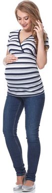 Bellivalini T-Shirt Damen Umstands Shirt mit Stillfunktion BLV50-123 (1-tlg)