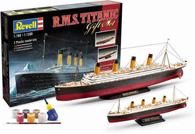 Revell® Modellbausatz »Geschenkset Titanic«, Maßstab 1:700 · 1:1200, (Set), Made in Europe