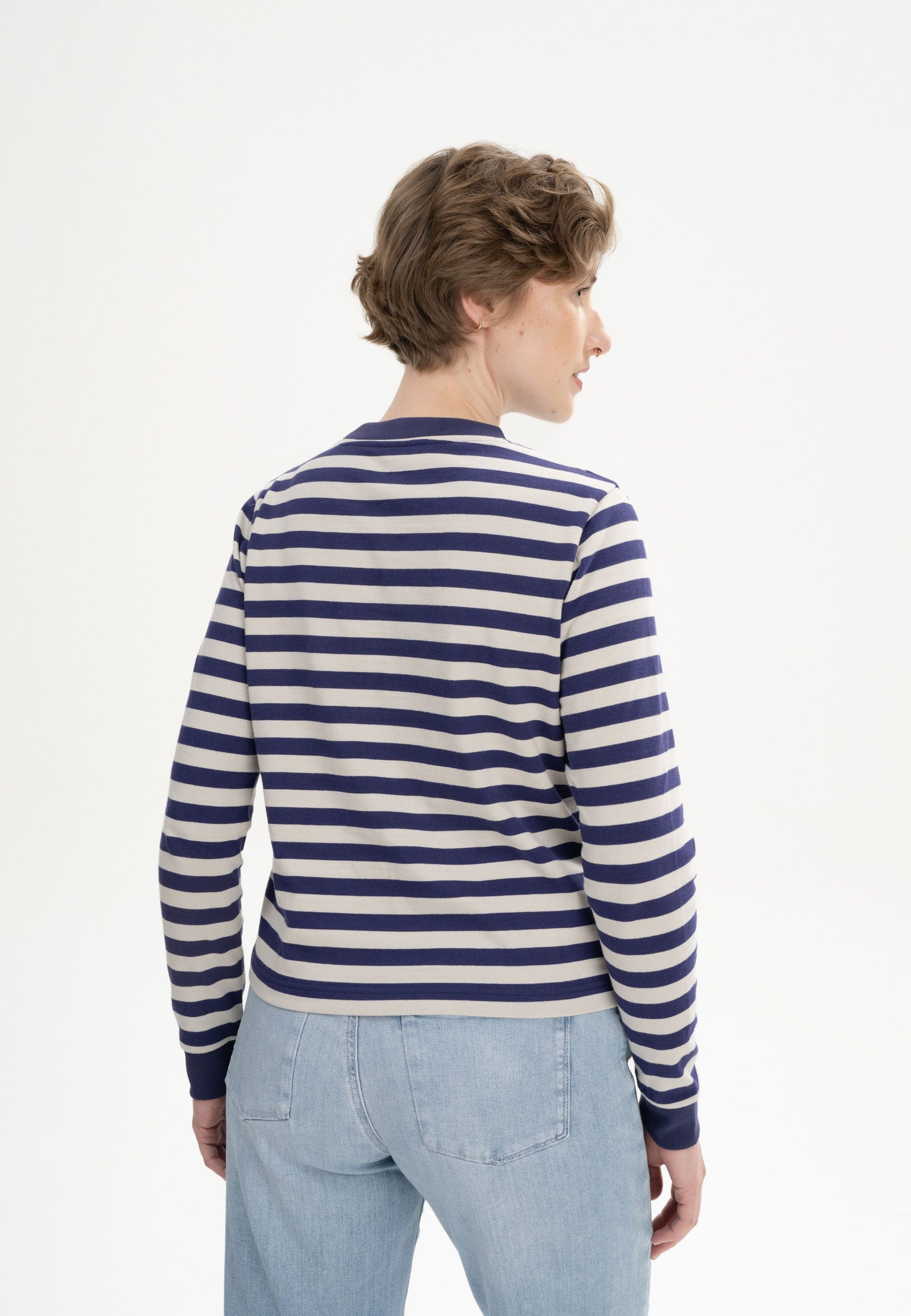 MELA Langarmshirt Damen Langarmshirt schwer AASTHA günstig online kaufen