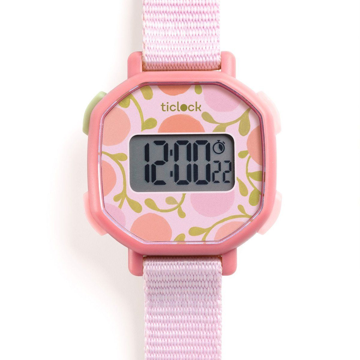 DJECO Digitaluhr Armbanduhr digital Beleuchtung Stoppuhr Kinderuhr inkl. Batterie Süße Freiheit