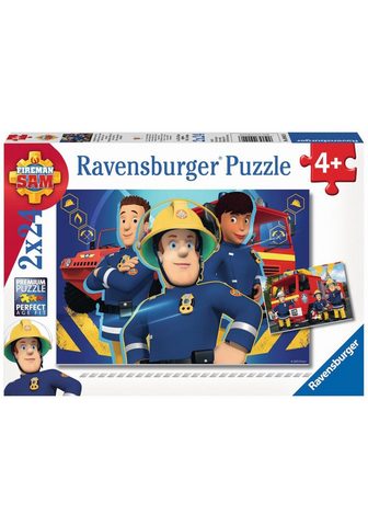 Пазл "Feuerwehrmann Sam Sam hilft...