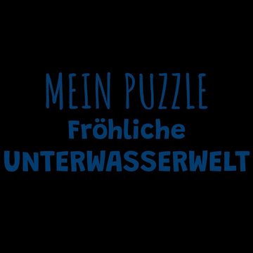 HUCH & friends Puzzle Auzou Mein Puzzle - Fröhliche Unterwasserwelt, Puzzleteile