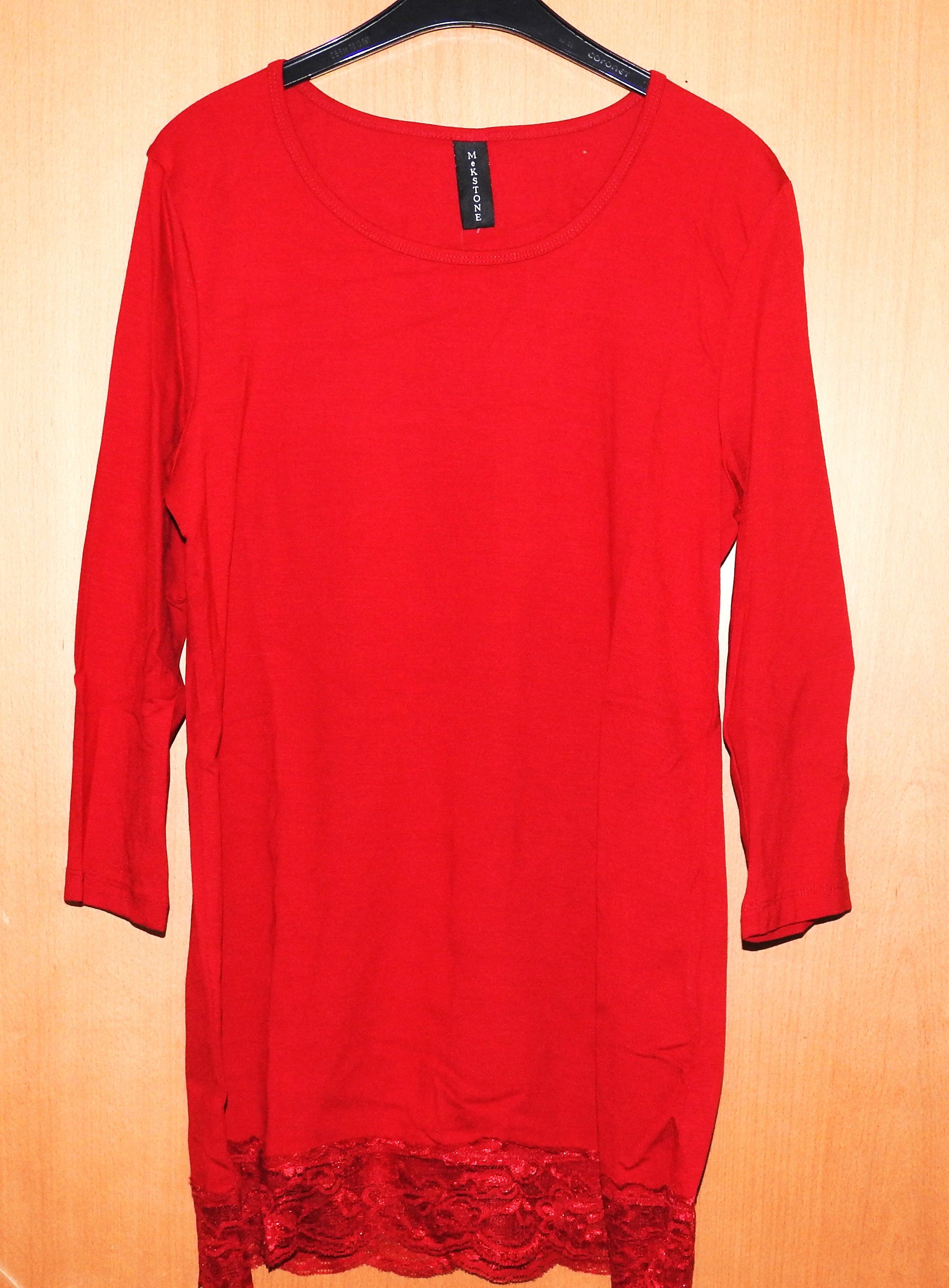 MeKSTONE 3/4-Arm-Shirt Lange Zunge