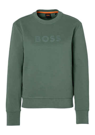 BOSS ORANGE Sweatshirt C_Elaboss_6 Premium Damenmode mit Rundhalsausschnitt