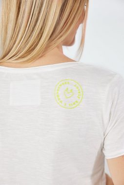 Lieblingsstück Rundhalsshirt CiaEP mit Logoschriftzug & Herzmotiv