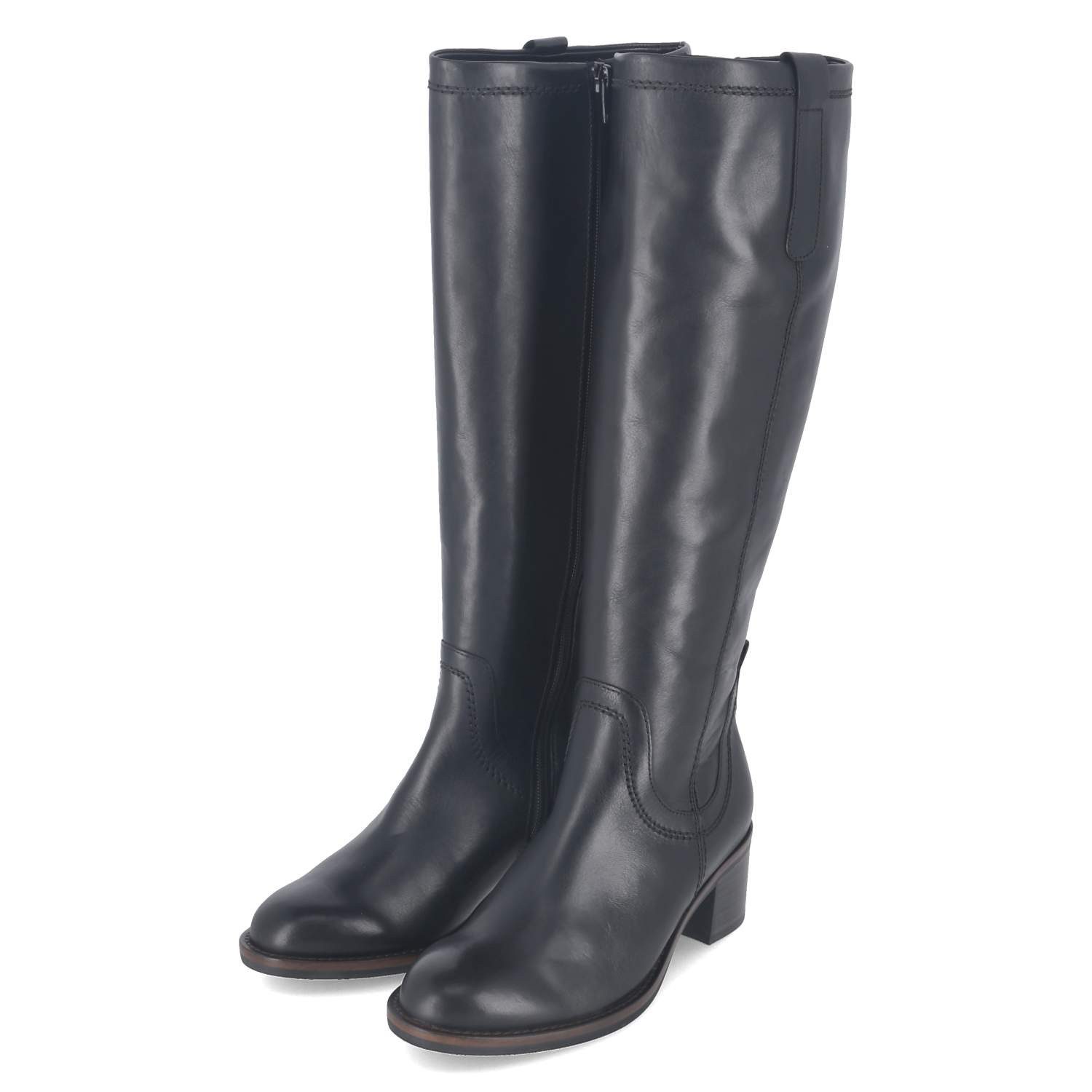 Gabor 71.889.27 Damen Glattleder black Stiefel