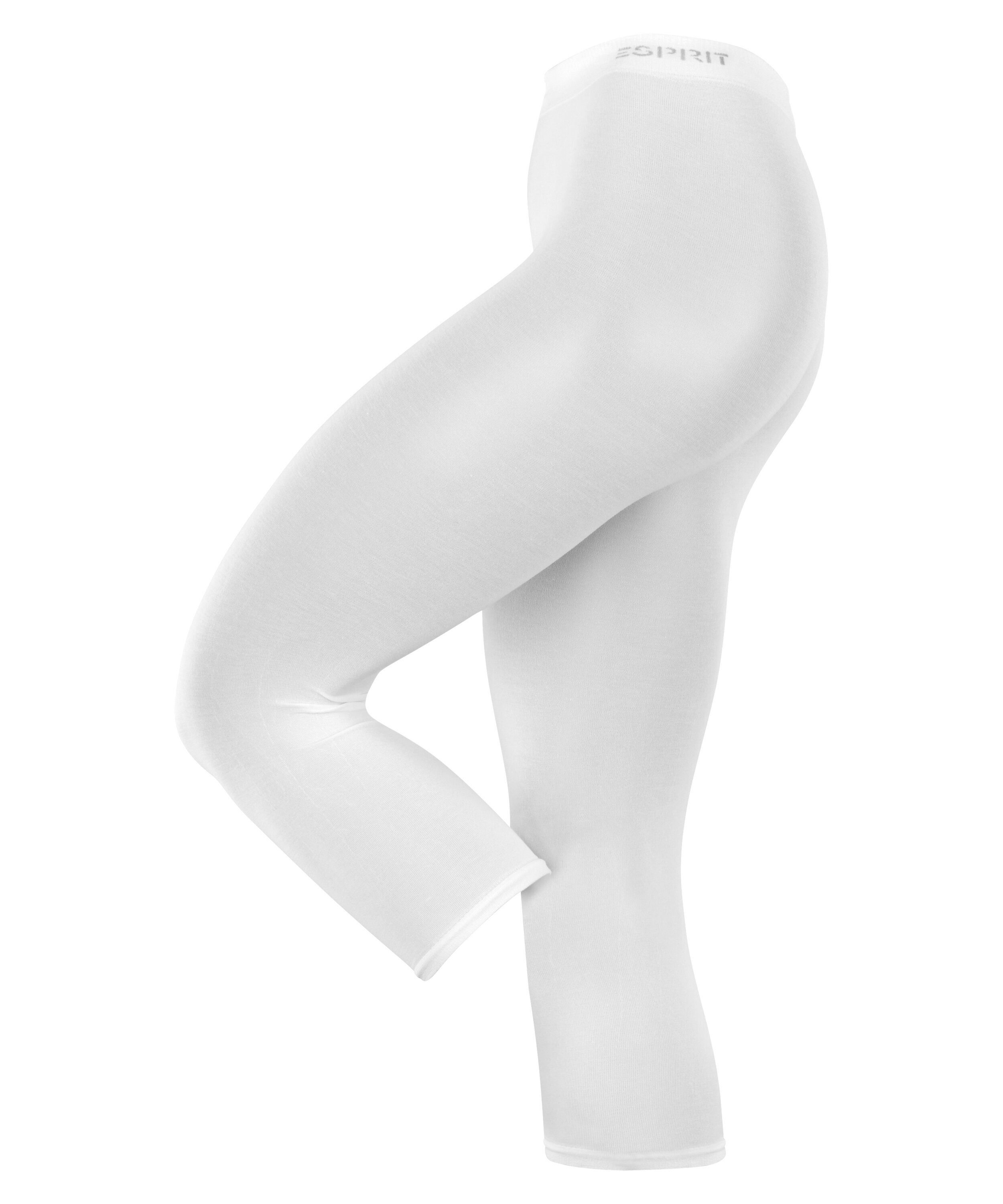 Esprit Feinstrumpfhose Cotton Capri 50 DEN elegant, fein, knöchellang, matt, rutschfest, nicht glänzend