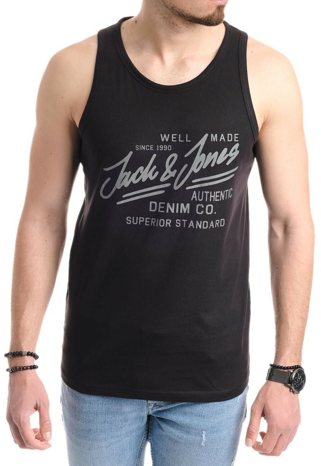 Jack & Black-OPT3 unifarbe in Tanktop Jones