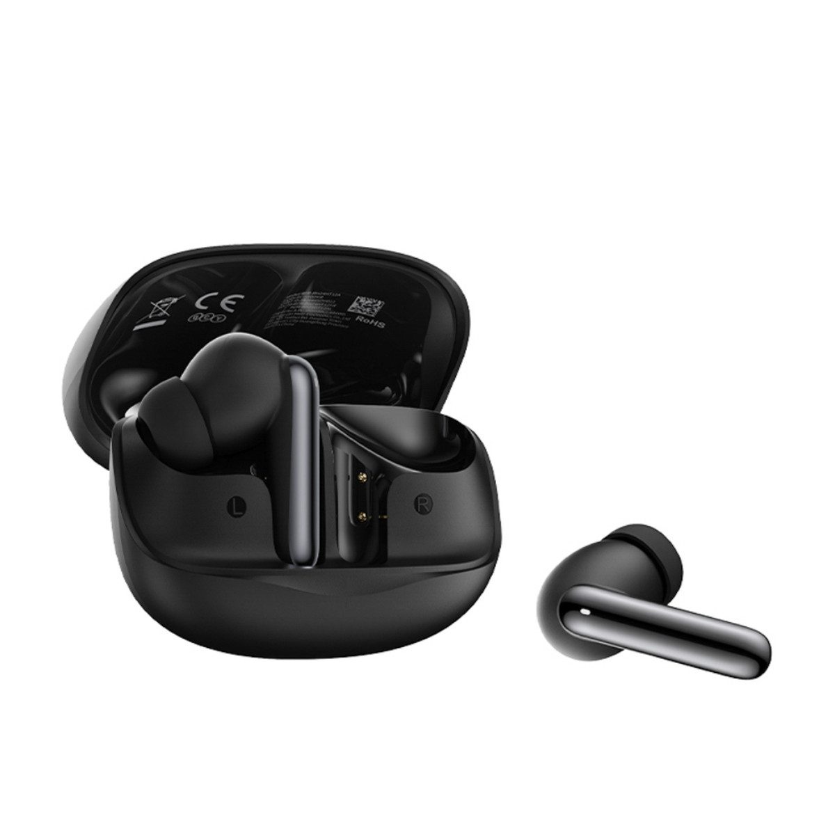 QCY MeloBuds N50 Bluetooth-Kopfhörer (Bluetooth, Aktive Geräuschunterdrückung mit Multipoint und Equalizer)