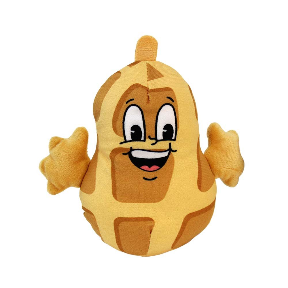 PMS Kuscheltier 24 Stück Erdnuss Plüschtier Kissen - ca. 15 cm (24-St)