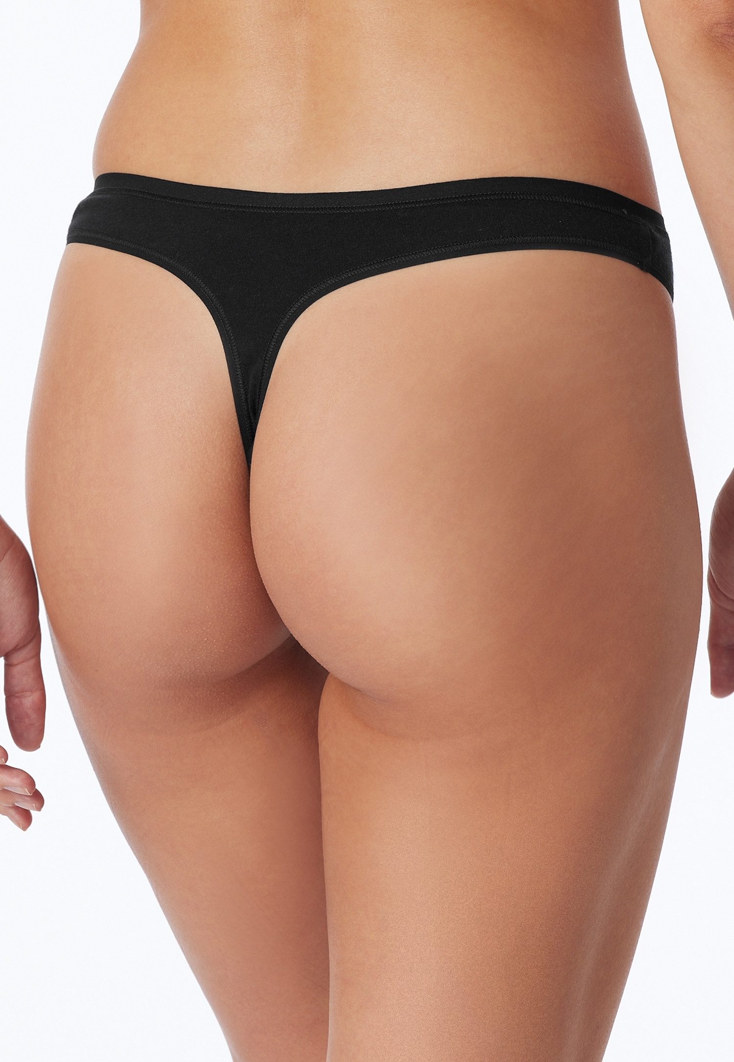 Schiesser T-String 95/5 (2er-Pack) mit besonders flachen Nähten