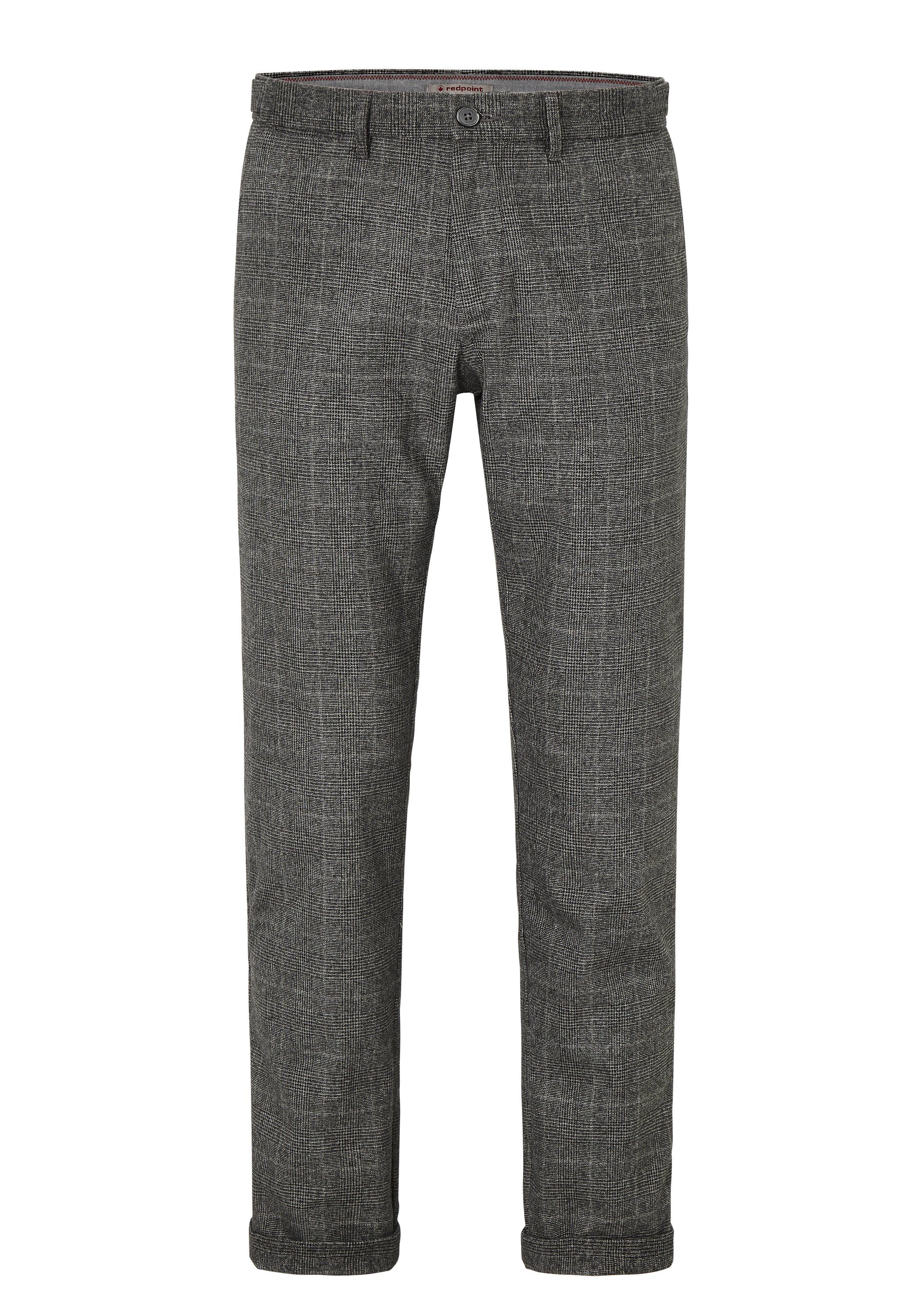 Redpoint Chinohose Jasper Slim-Fit Stoffhose mit Musterung günstig online kaufen