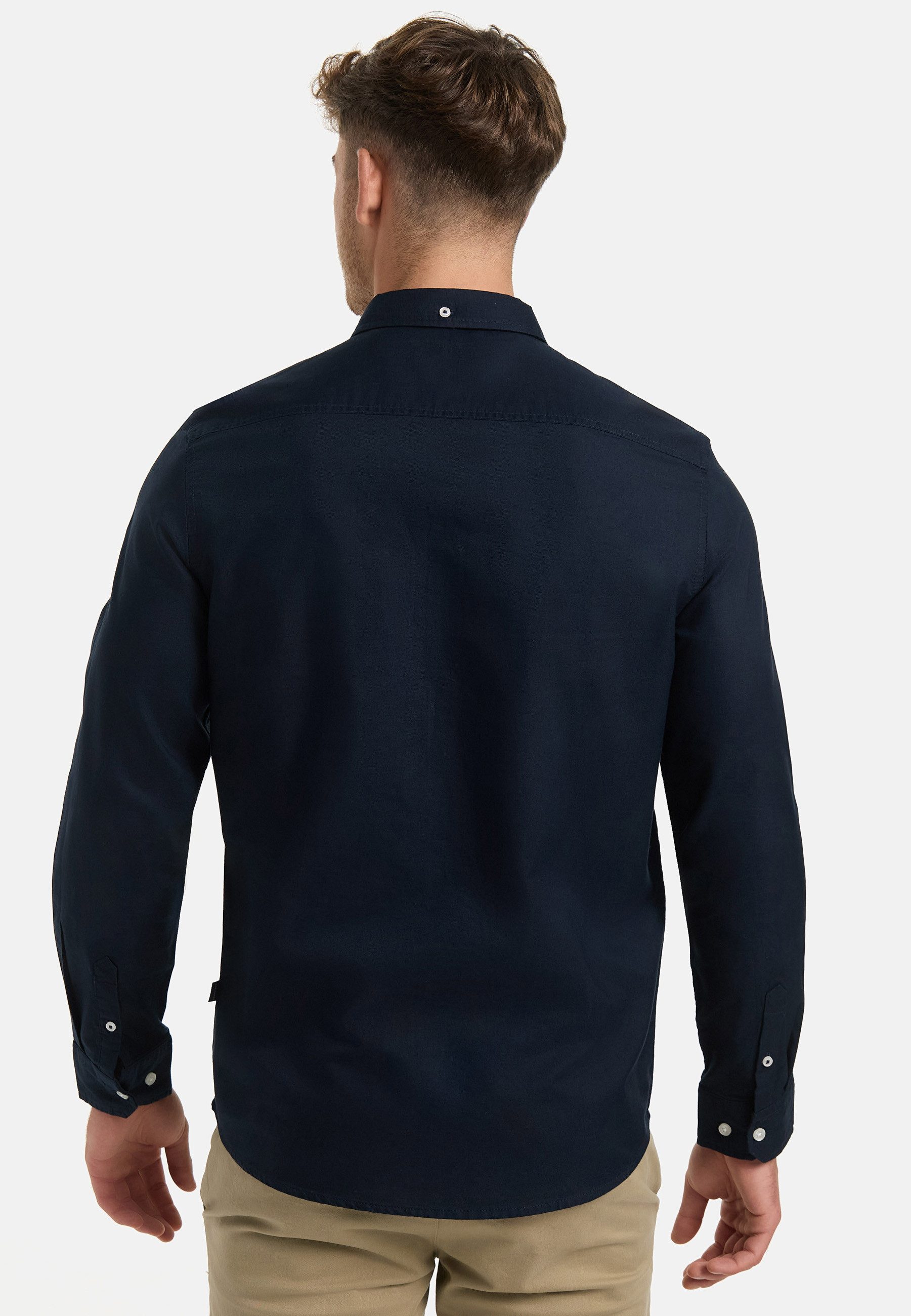 Kronstadt Langarmhemd Herren KSJohan Oxford Herrenhemd Langarm