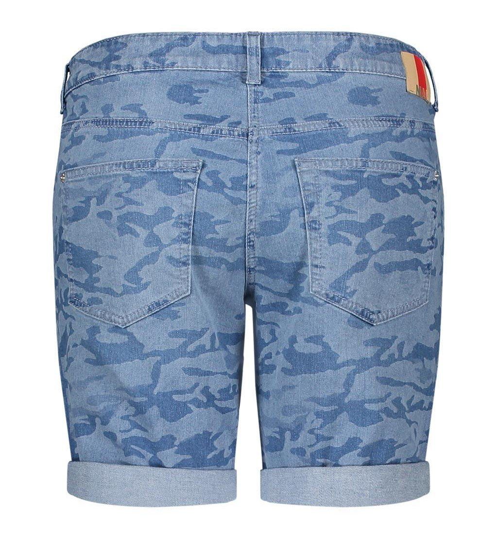 MAC Stretch-Jeans MAC BERMUDA light blue camouflage las 2788-90-0336