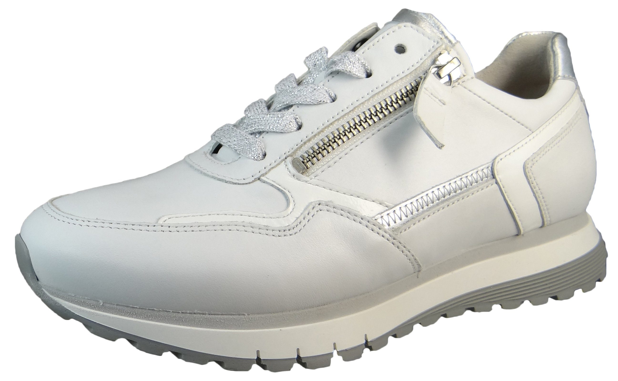46.378 50 Weiss/Silber Sneaker