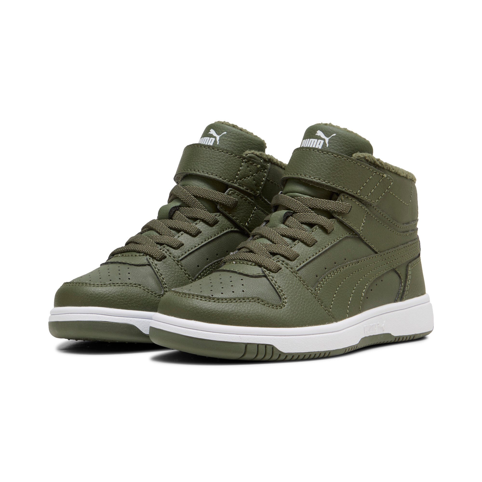 PUMA REBOUND SLAM MID WTR AC PS Sneakerboots (für Kinder) Winterschuhe, Schnürboots, Sneaker