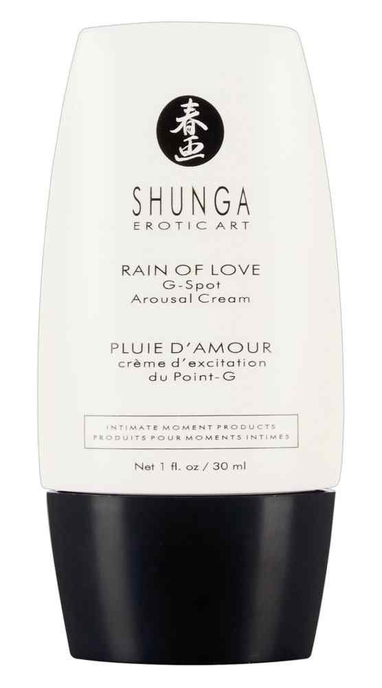 SHUNGA für 30 ml, Intimmassage perfekte Shunga Love Cream eine Massagegel of und Rain Gleit-