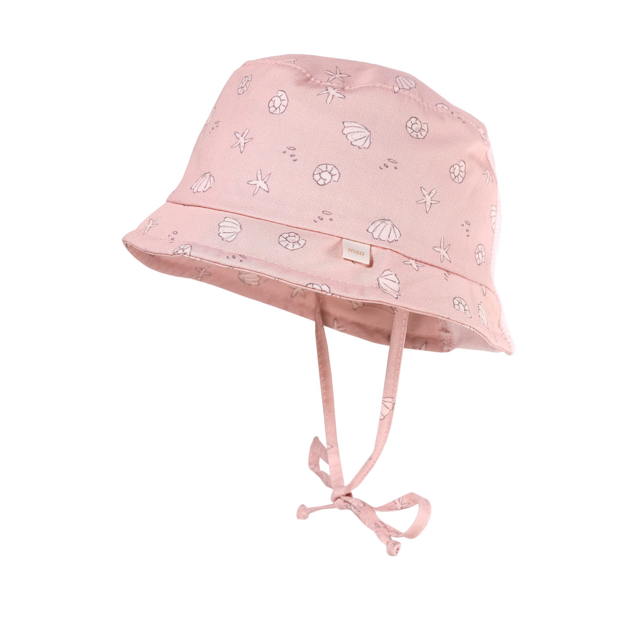 MAXIMO Fischerhut BABY GIRL-Hütchen, maritim, Futter, Band, UV 50 (1-St)
