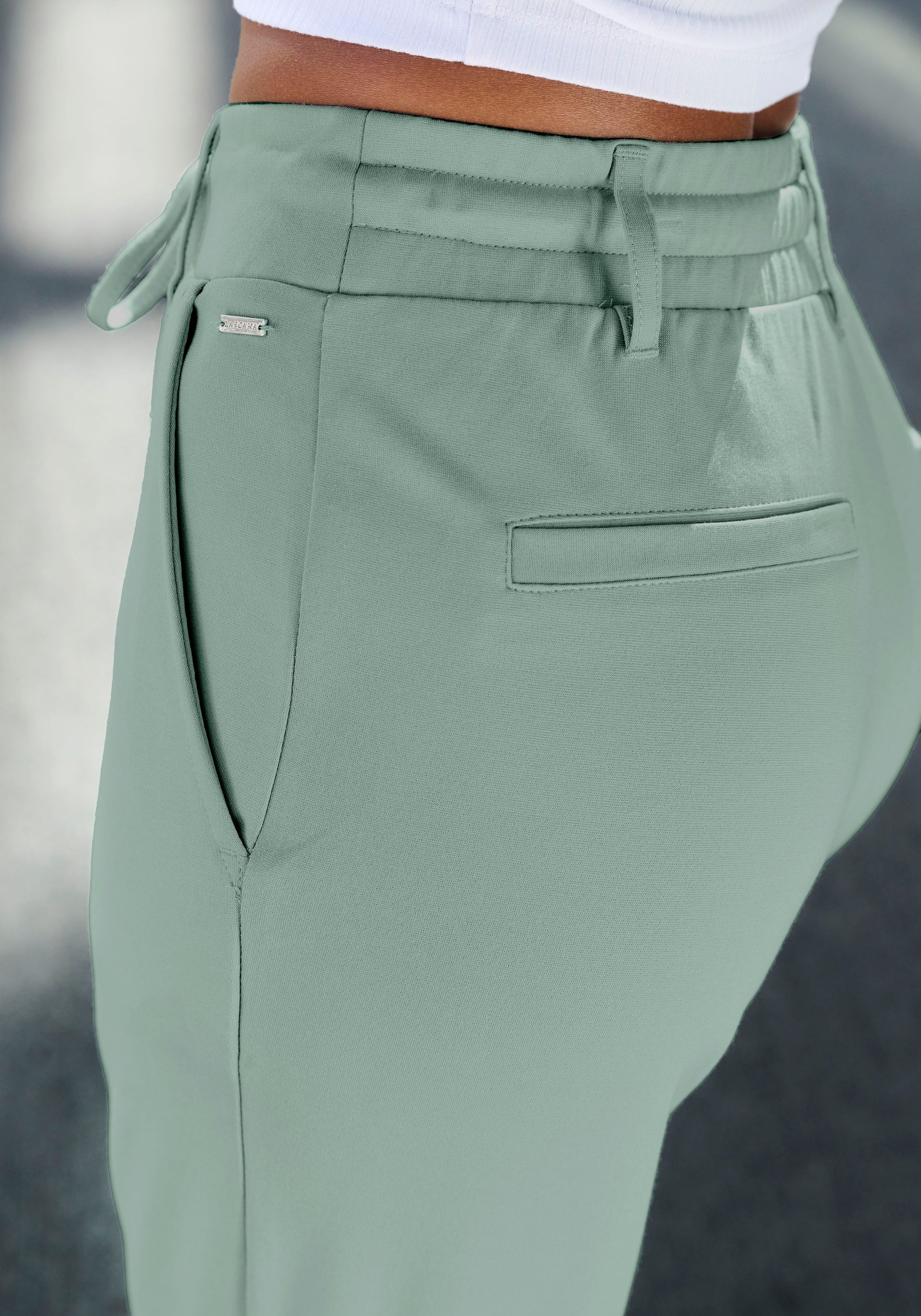 LASCANA Jogger Pants mit elastischem Bund und Gürtelschlaufen, Loungewear