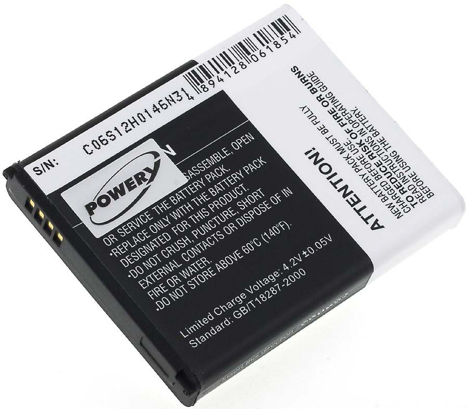 Powery für (3.7 V) Galaxy Samsung Akku mAh S3 Smartphone-Akku 3300