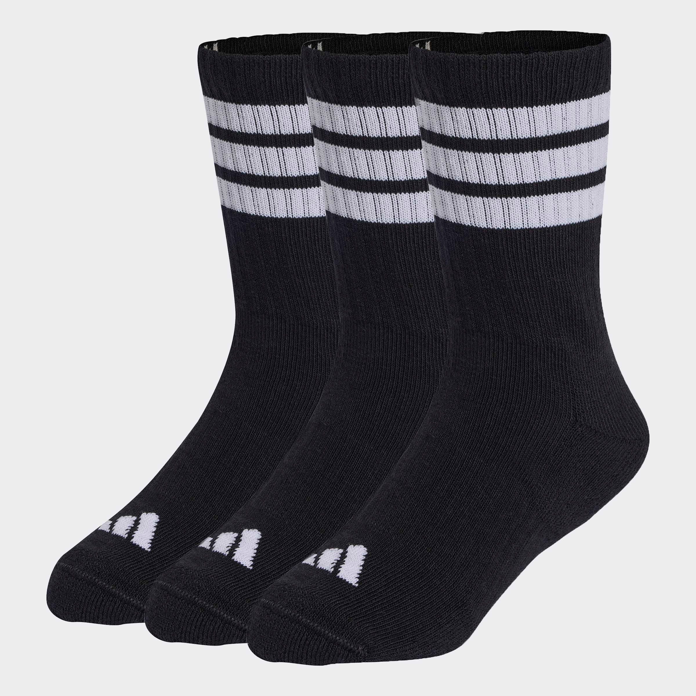 adidas Performance Funktionssocken 3-STREIFEN KIDS, KNÖCHELLANG, MIT POLSTERUNG, 3ER-PACK (3-Paar)