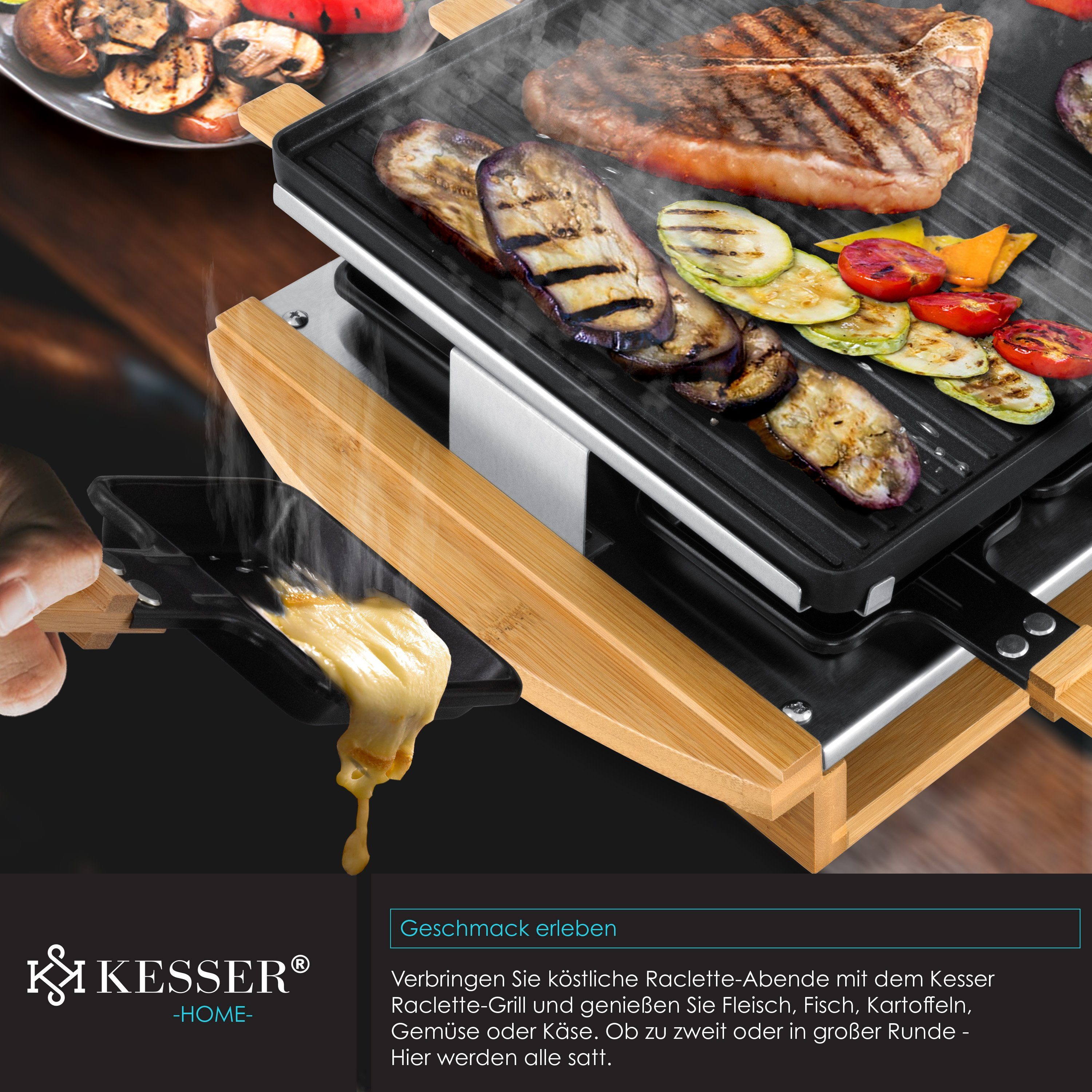 KESSER Raclette Holz - Bild 5