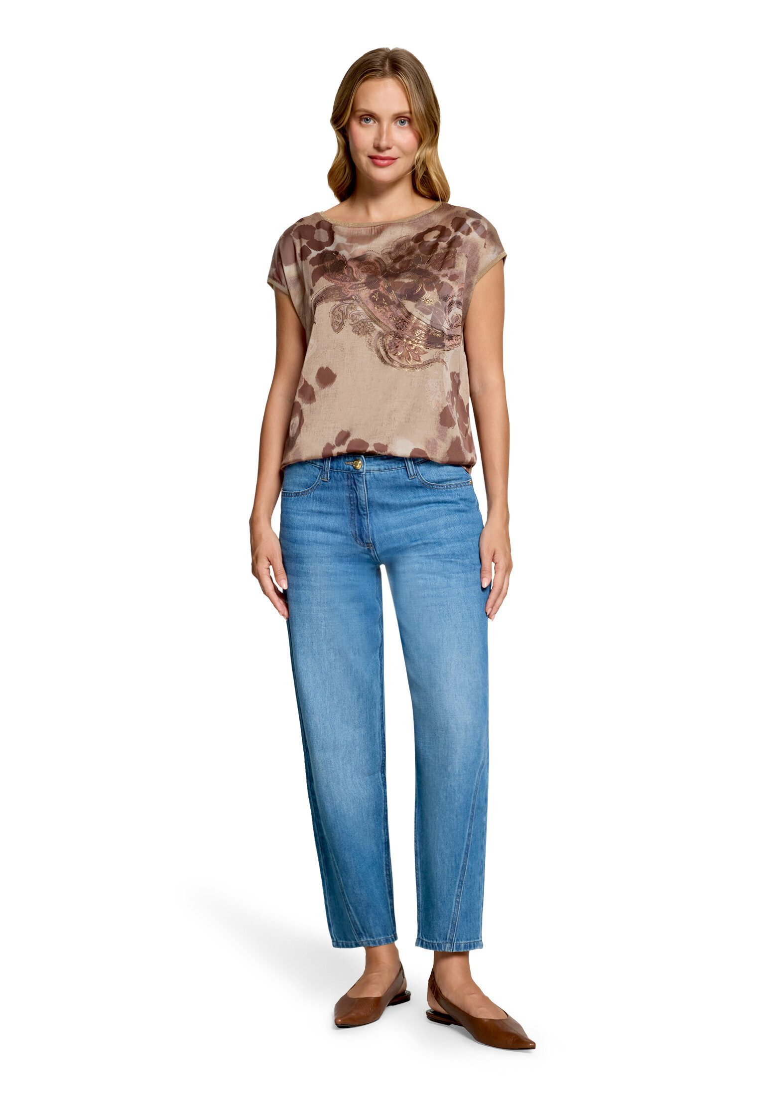 Betty Barclay Kurzarmshirt Damen mit Aufdruck (1-tlg)