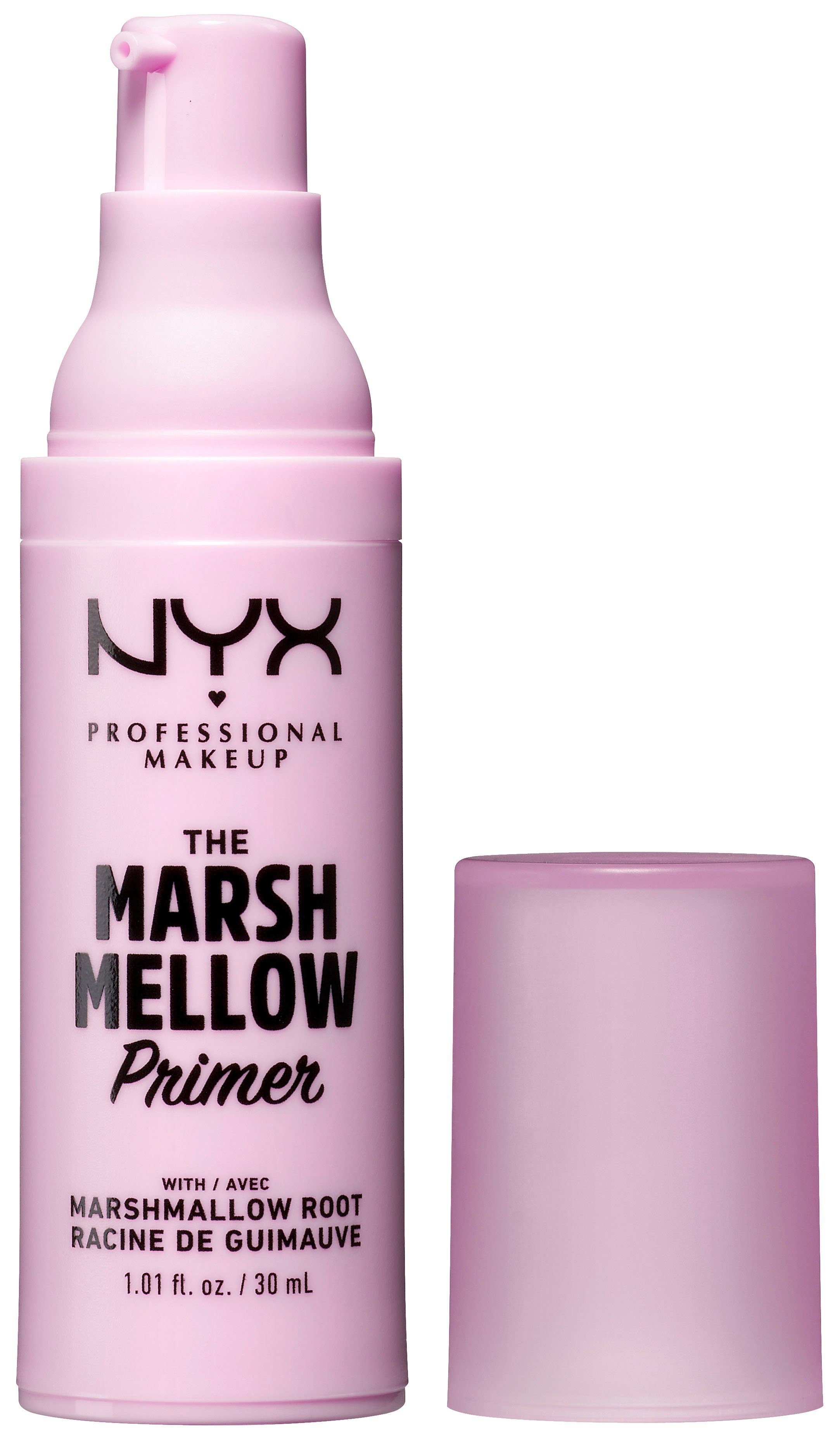 NYX PROFESSIONAL MAKEUP Primer THE MARSHELLOW SMOOTH PRIMER, beruhigt die Haut und verfeinert Poren