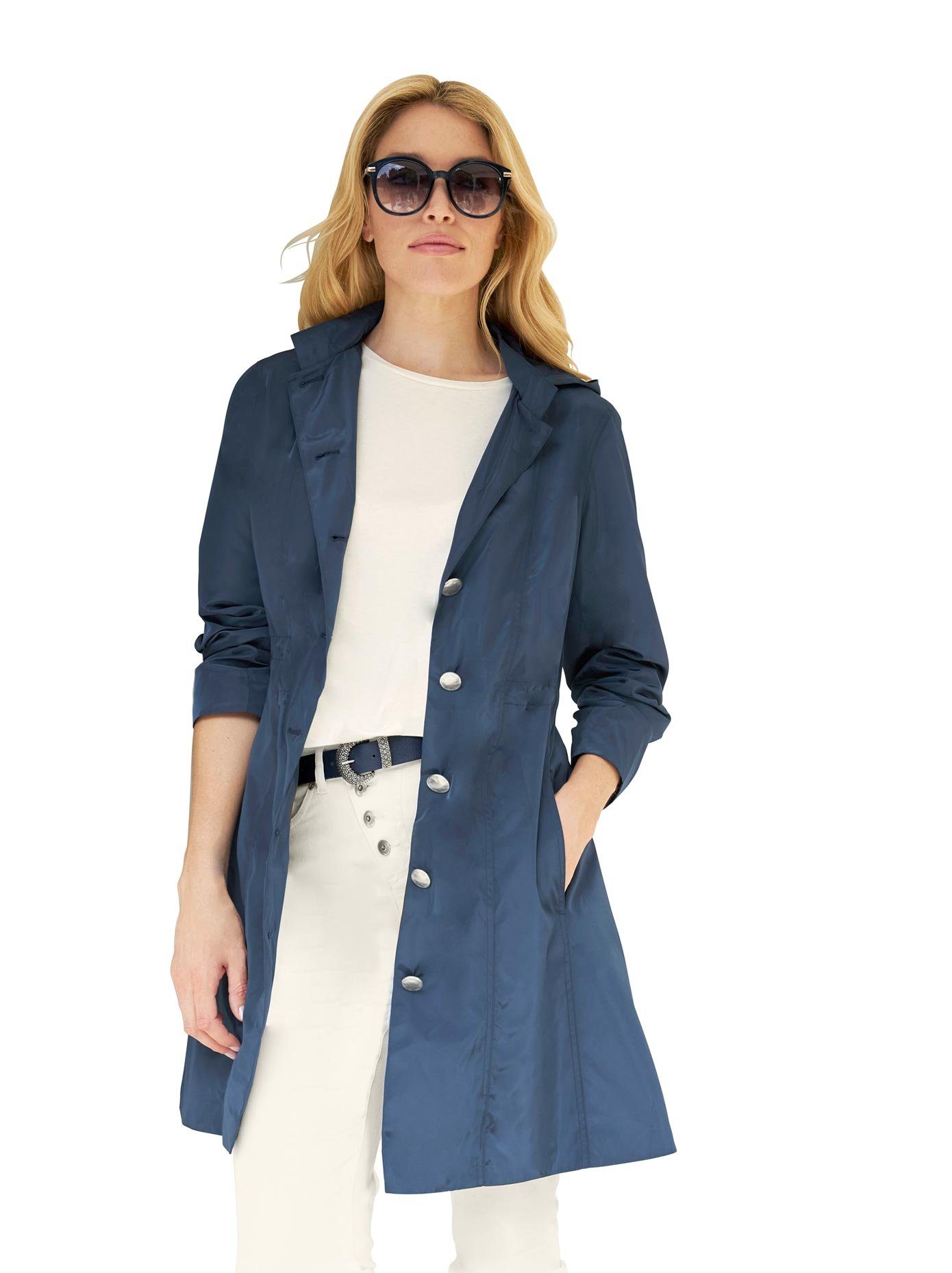 Blaue Kurzmäntel für Damen kaufen » Blaue Blazermäntel | OTTO