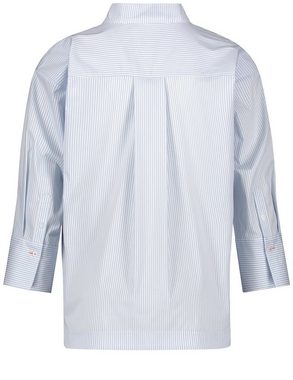 GERRY WEBER Klassische Bluse 3/4 Arm Bluse mit aufspringender Falte