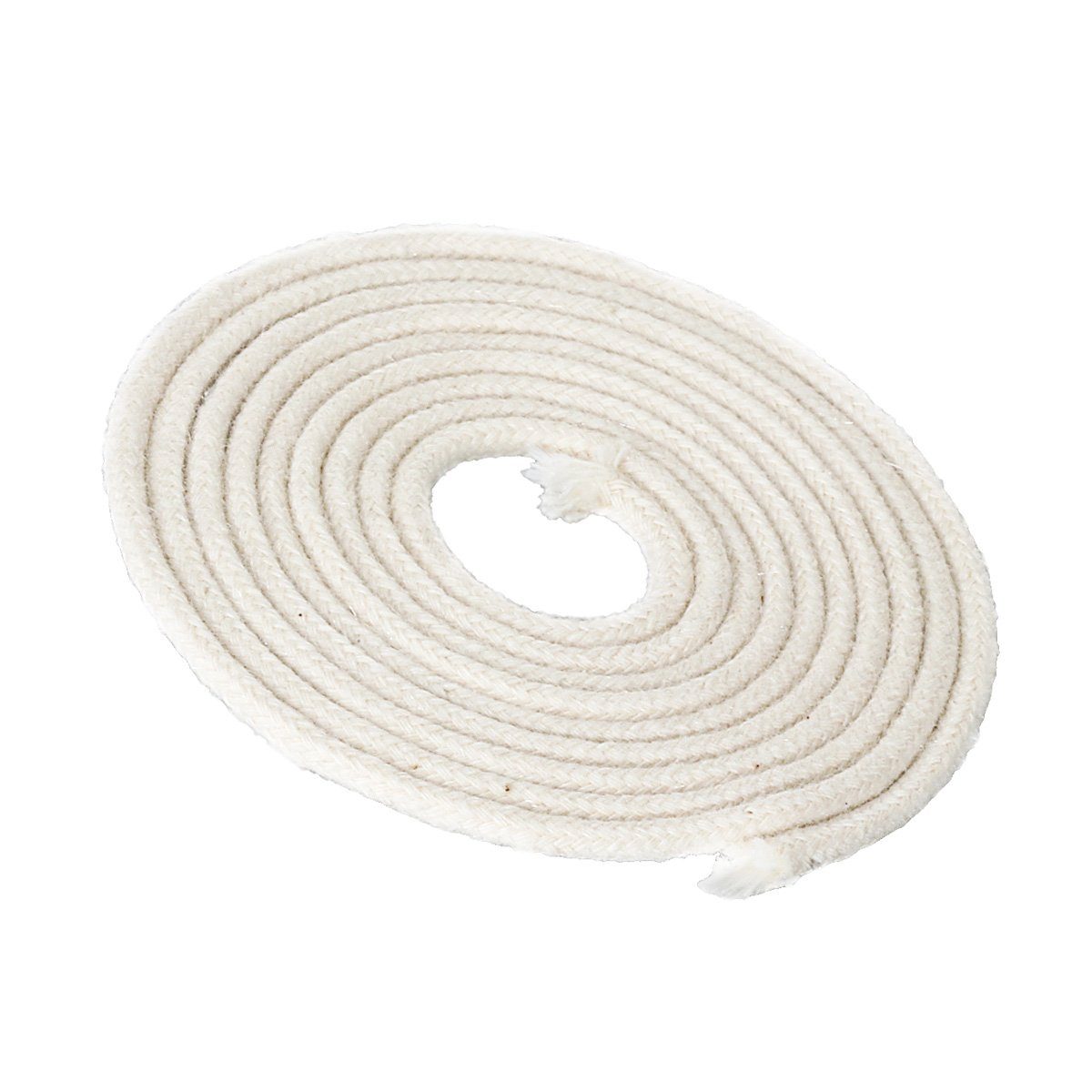Windlicht Rund Docht mit Glasfasereinlage 3mm, 3m Lang