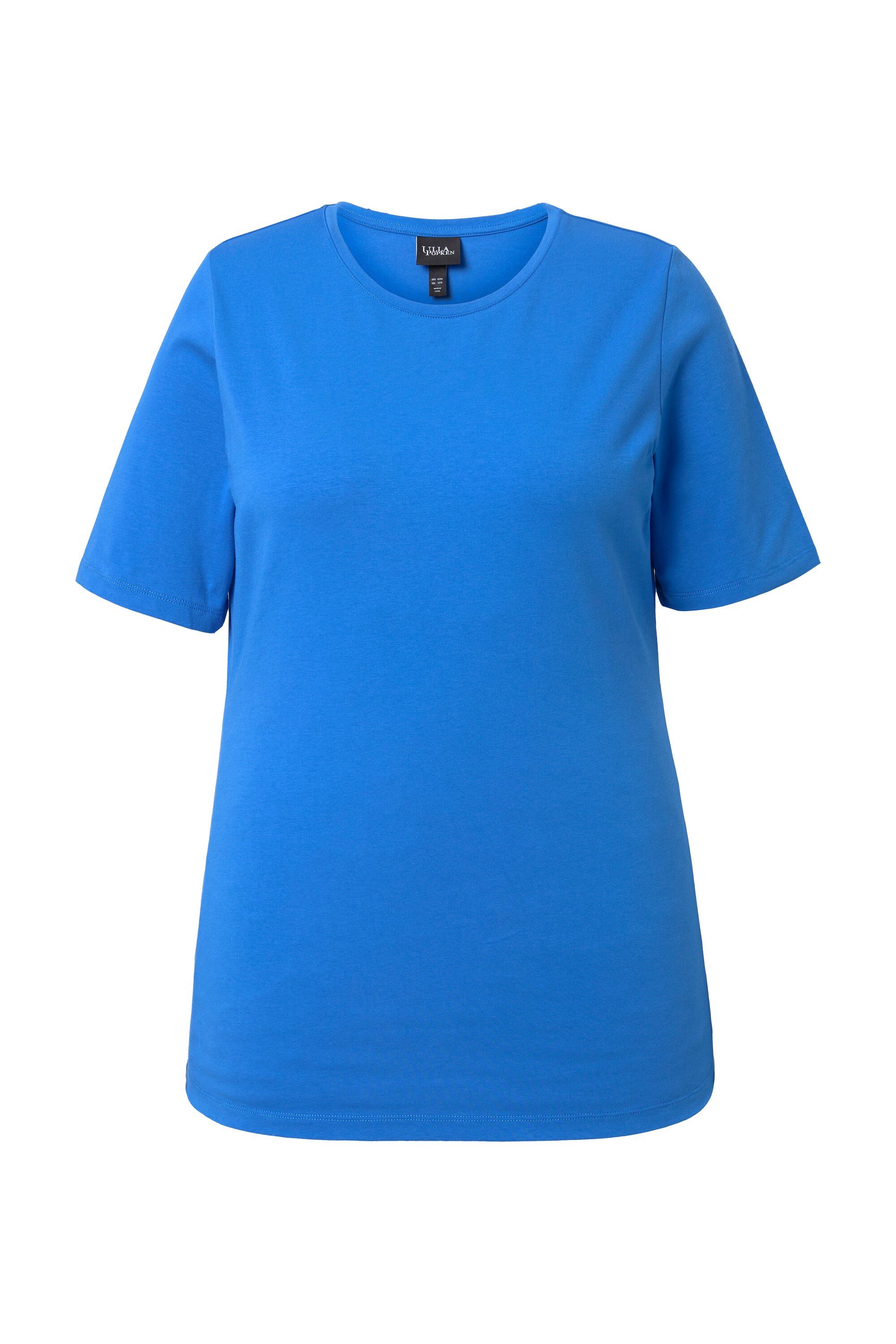 Ulla Popken T-Shirt T-Shirt Slim Rundhalsausschnitt Halbarm günstig online kaufen