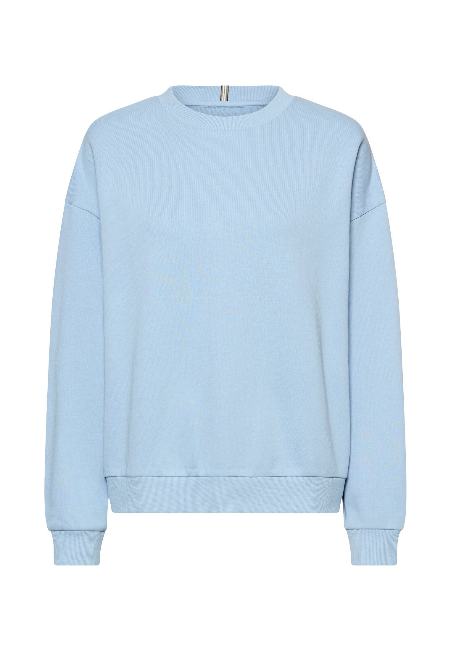 Sweatshirt mit Backprint Langarm