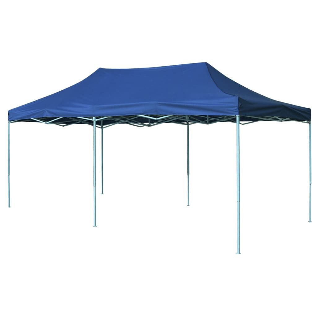 Partyzelt Faltzelt Pop-Up 3x6 m Blau