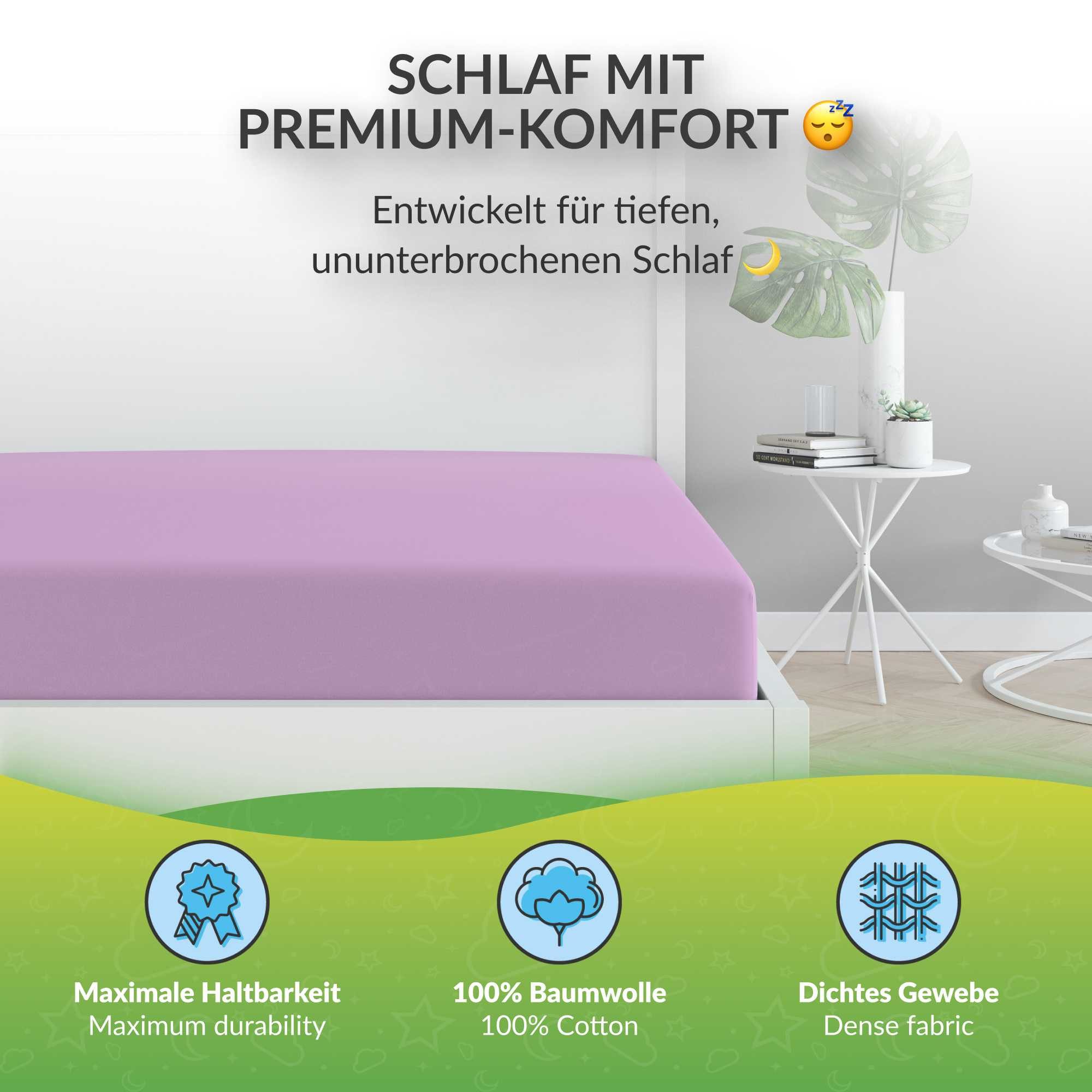 etérea Himmlische Qualität Spannbettlaken etérea Comfort günstig online kaufen