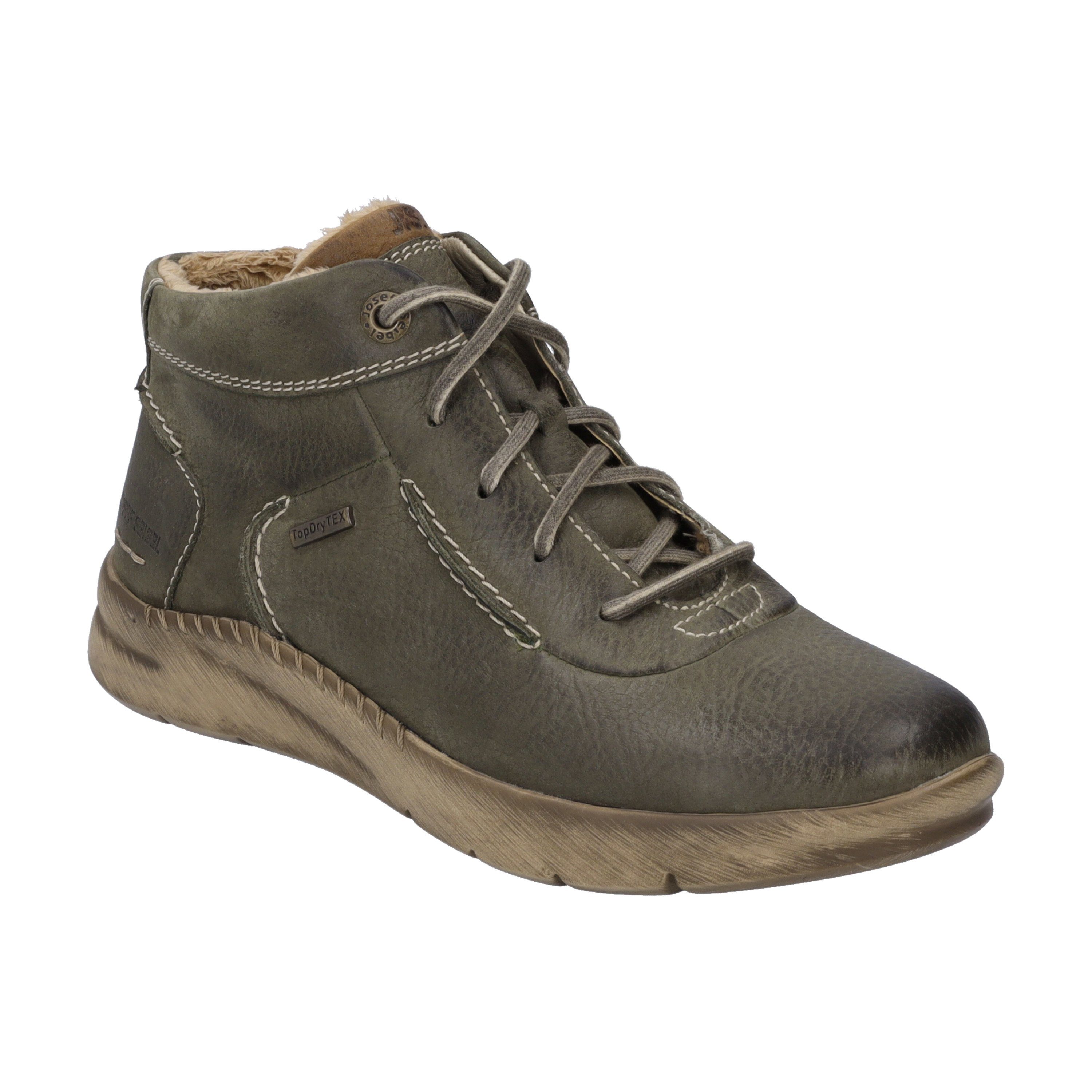 Conny 50, grün Schnürschuh