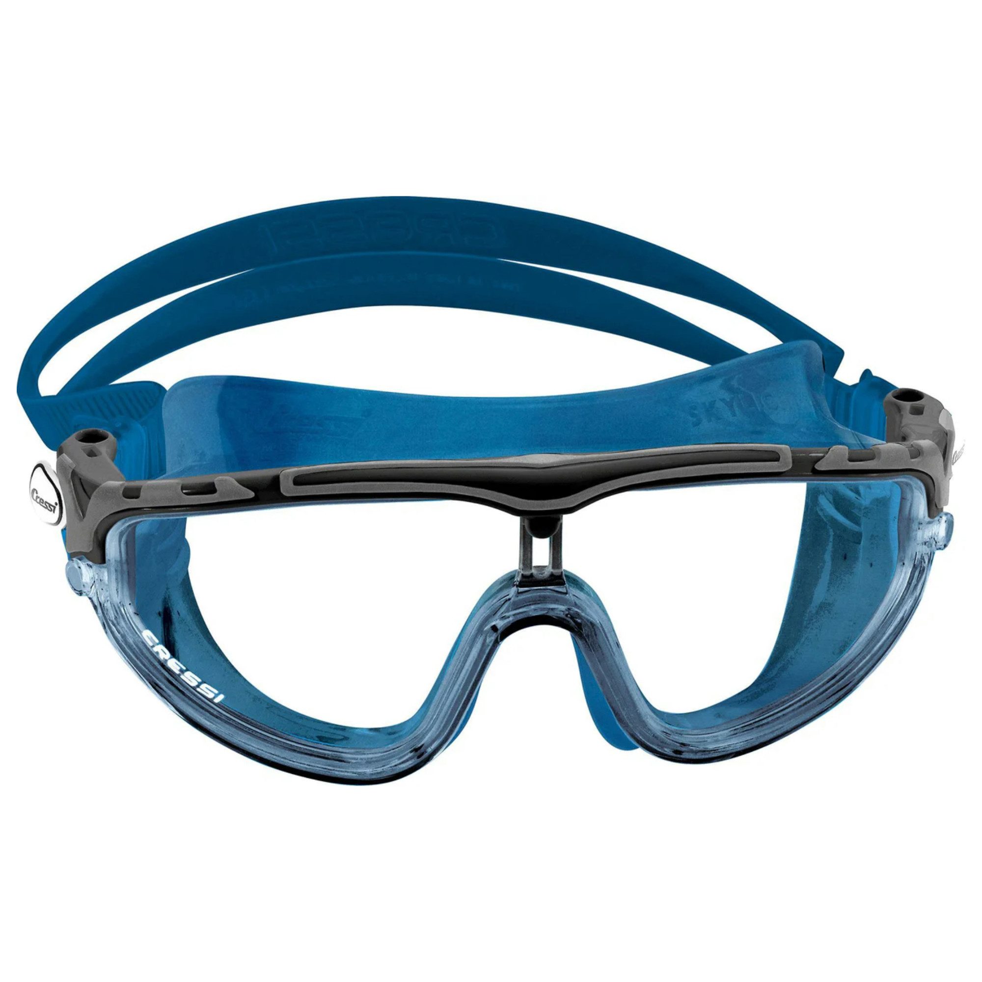 Cressi Schwimmbrille Skylight Schwimmbrille - Blue Metal