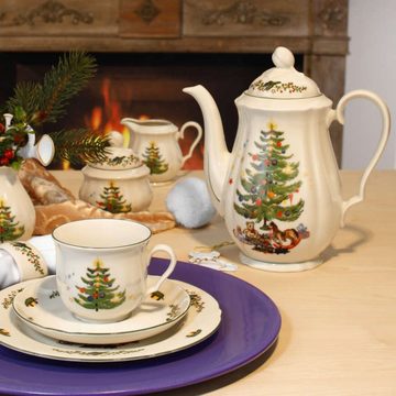 Seltmann Weiden Becher Marie-Luise Weihnachten Weihnachtsgeschirr, Porzellan, 0, 25 L