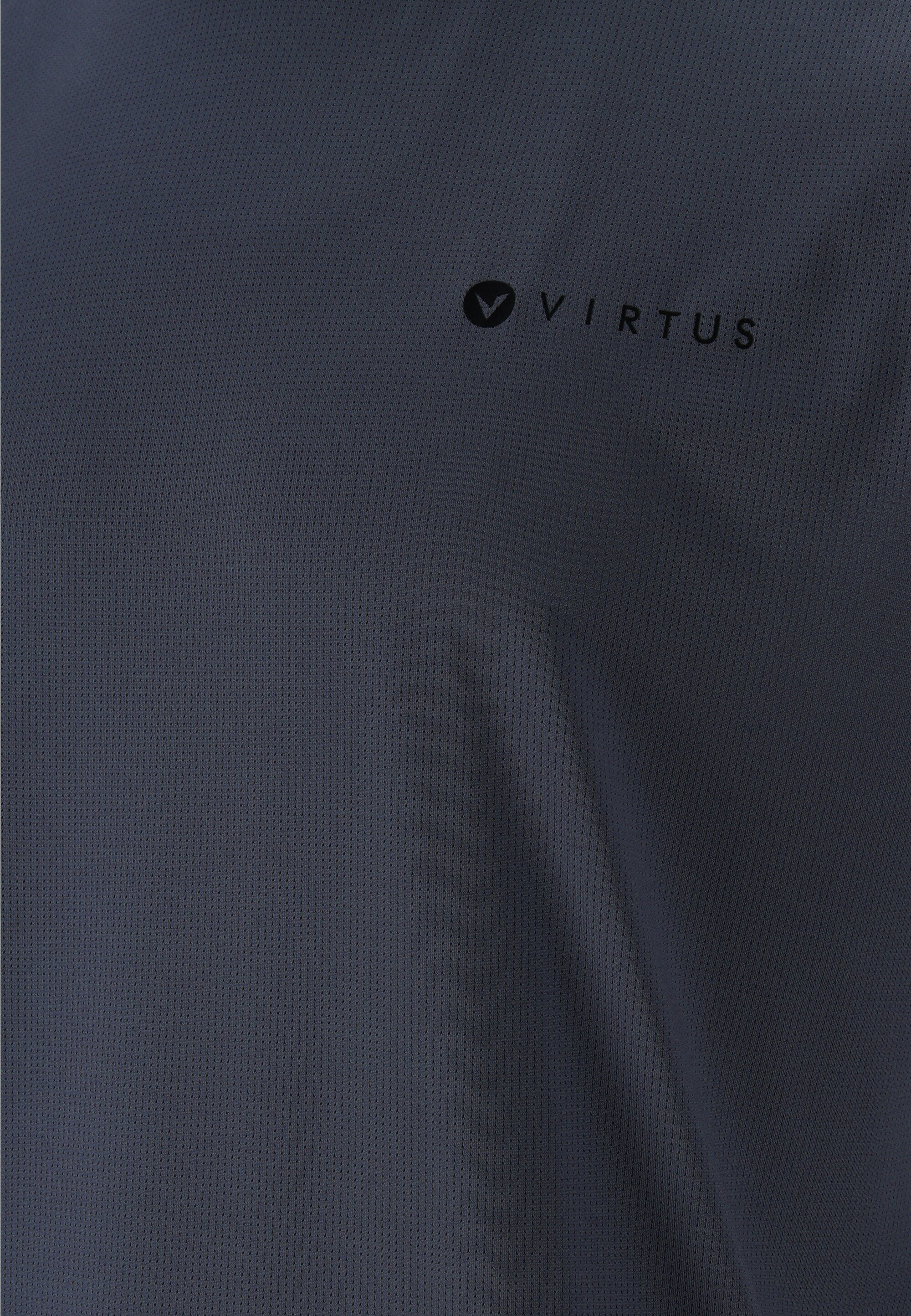 plus-Technologie blau Muskelshirt mit Virtus Silver Easton
