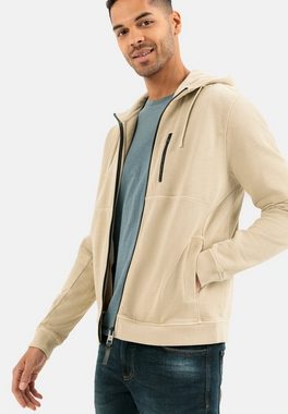 camel active Sweatjacke aus reiner Baumwolle