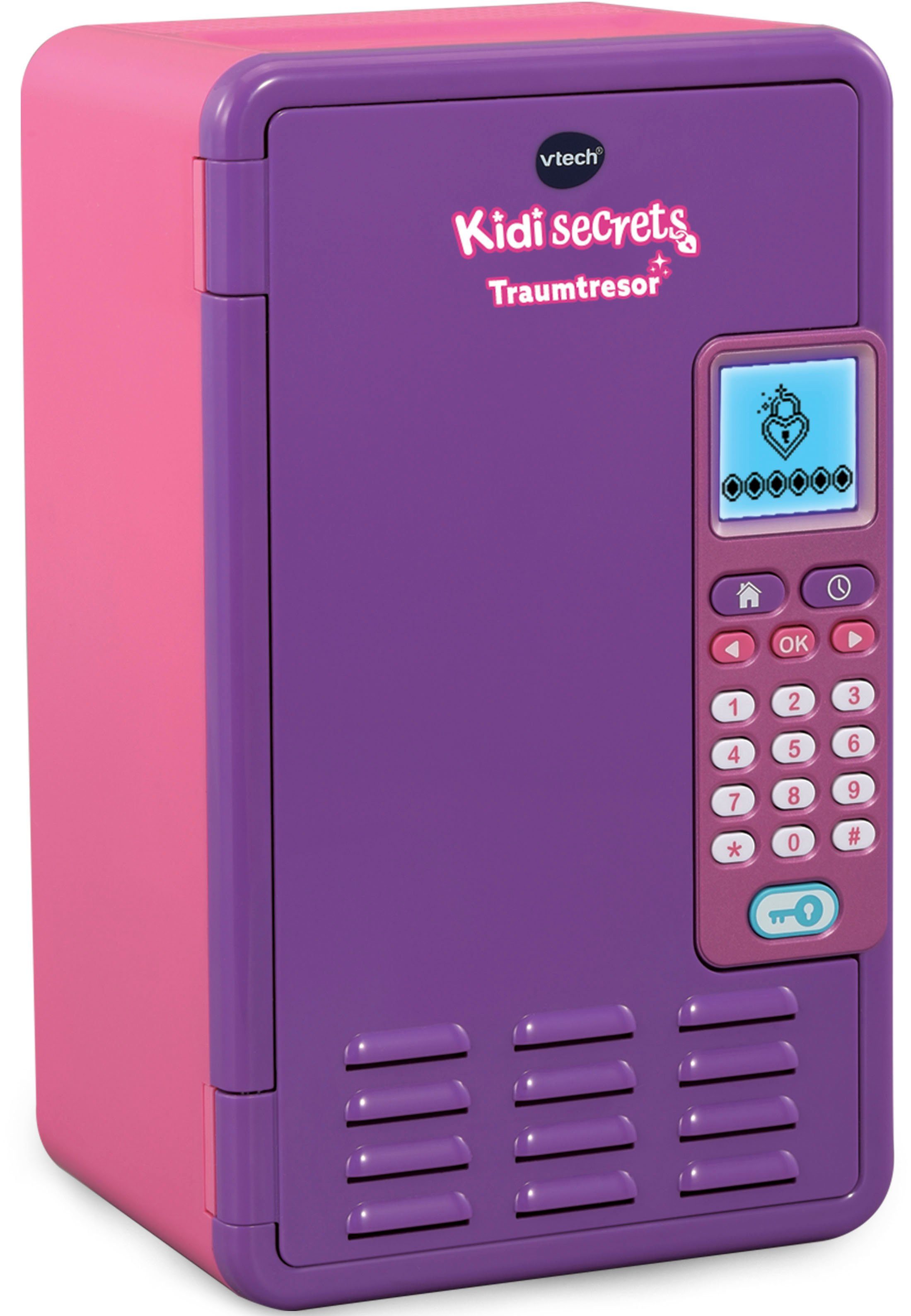 Vtech® Elektronisches Tagebuch Kiditronics, Kidisecrets Traumtresor, mit Zahlencode und Lautsprecher