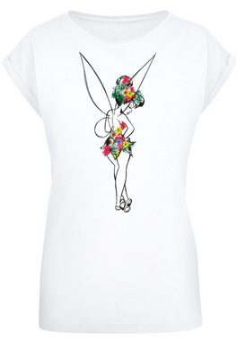 F4NT4STIC T-Shirt Disney Peter Pan Flower Power Premium Qualität