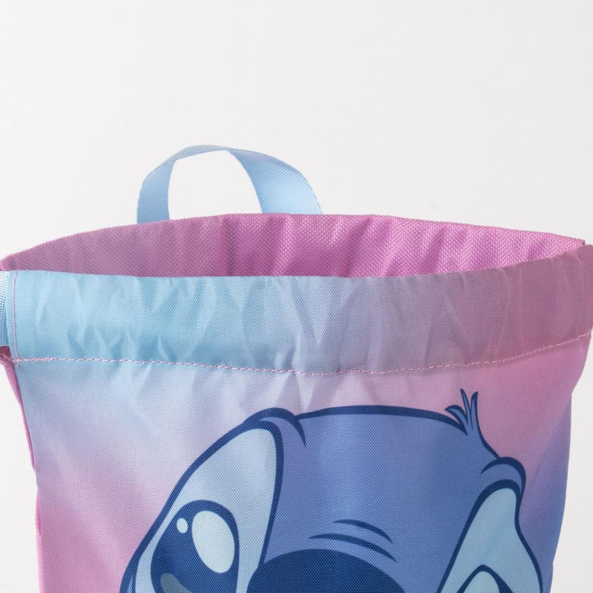 Lilo & Stitch Turnbeutel Kinder 24 × 32 cm leichte Tasche mit Fan Motiv für unterwegs (1-tlg) – Bild 3 von 5