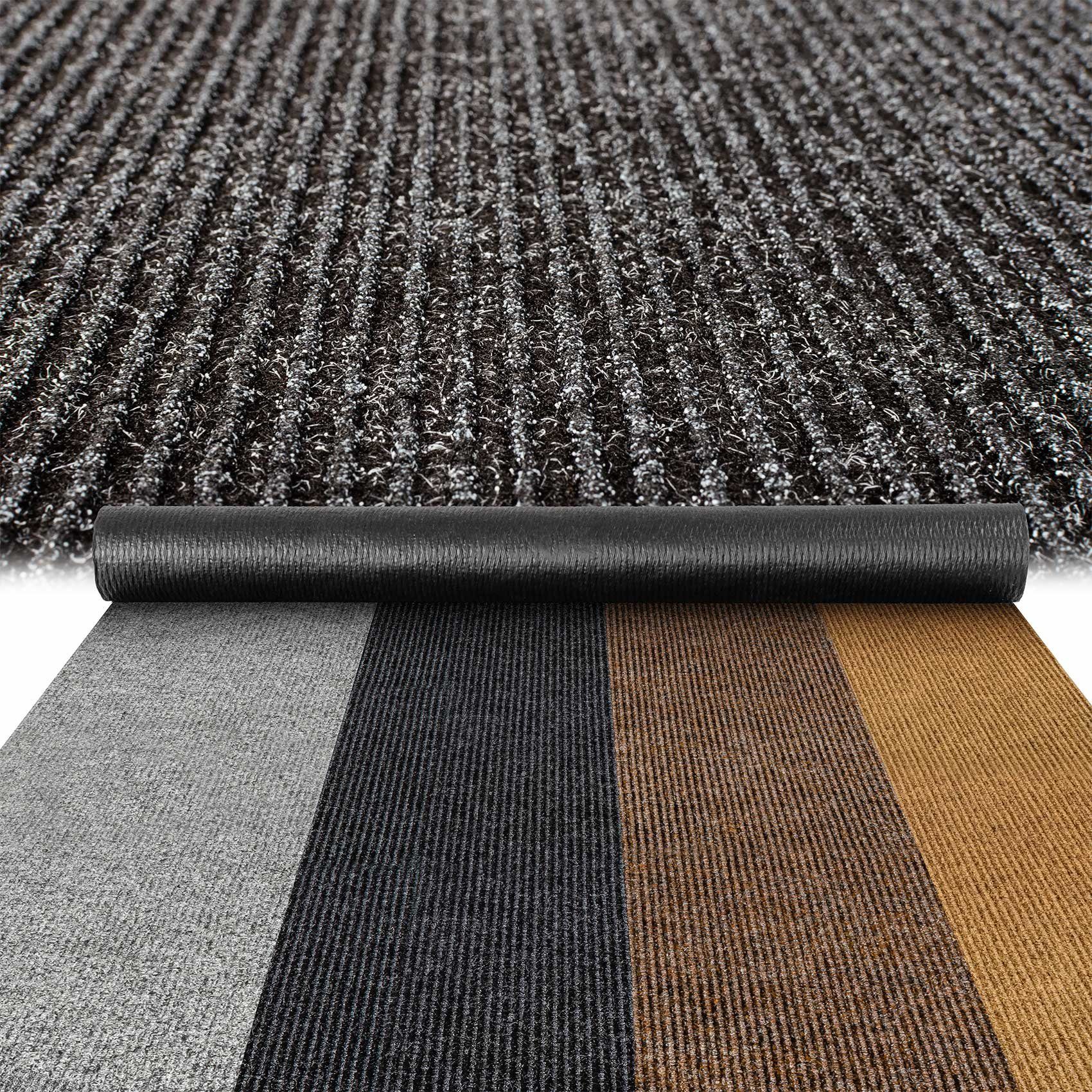 Höhe: Vorleger Teppich Textil Teppichläufer ANRO, Streifen, Läufer Läufer 3 Rechteckig, Flurläufer STRIBET mm,