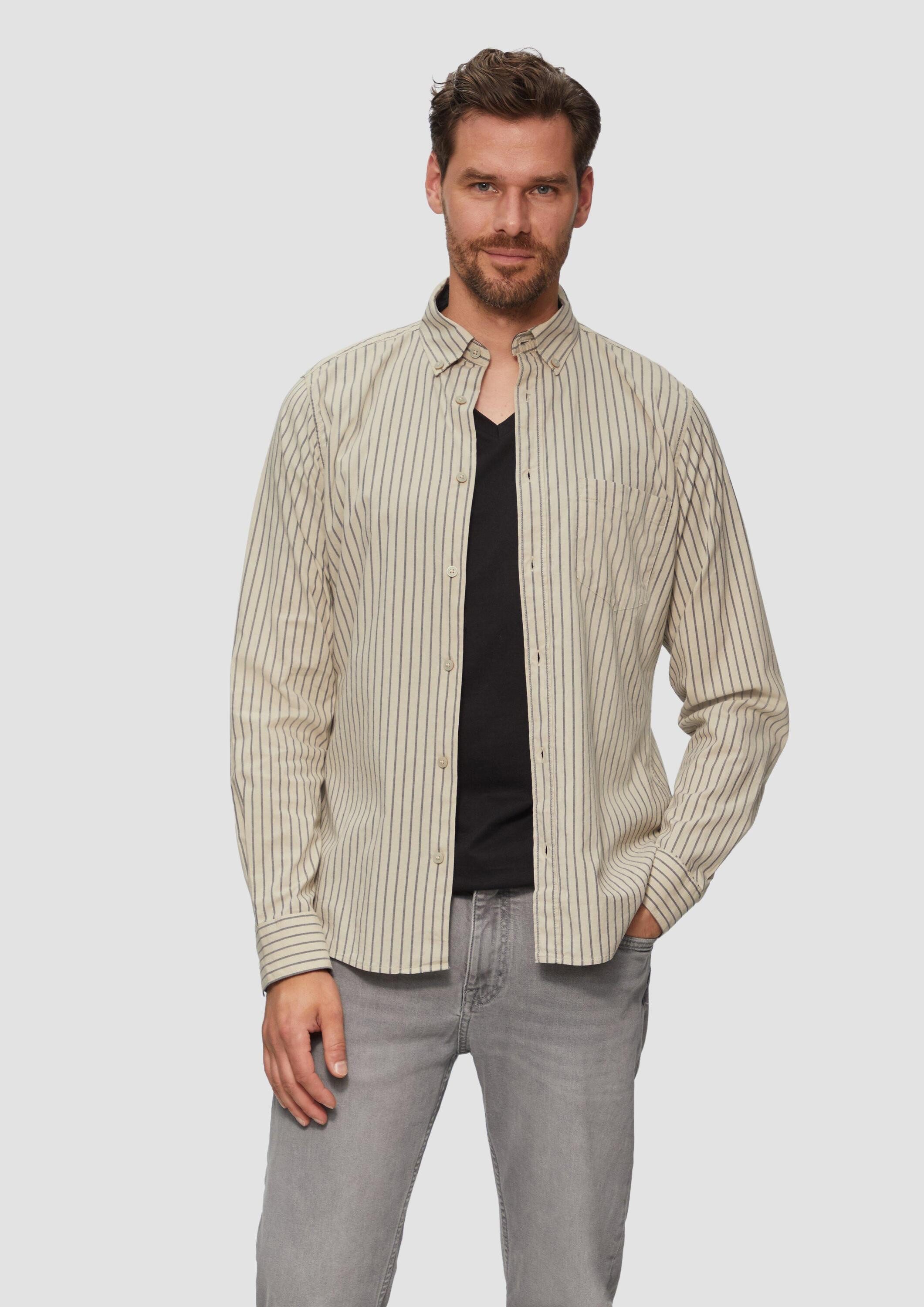 s.Oliver Langarmhemd Hemd Slim Fit: Hemd günstig online kaufen